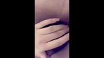 Beautiful girl fingering many clips