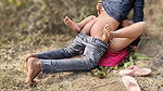 Indian Desi Village Girl Fucked for Gift in Jungle, Outdoor Jungal Sex Hindi Audio HD