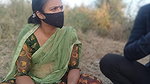 Sex on the Farm by Listening to Notty Joke, Fucked Her Outdoor Jungal Sex with Full Hindi Audio