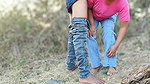 Village Girlfriend Jungle Me Mangal with Her Boyfriend, Village Girl Tight Pussy Fuck in Jungle Outdoor Jungle Sex Hindi Audio