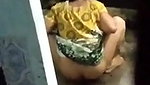 bhabhi pissing in bathroom at night captured