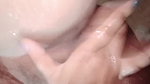 Unsatisfied bhabhi fingering in bathroom