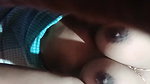 Unsatisfied bhabhi fingering in bathroom