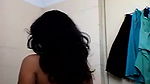 Cute Desi Girl Bath Selfie