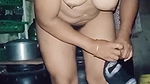 Nude Desi randi showing Naked Boobs n Hairy Pussy while wearing Panty