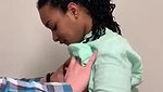 Blowjob by black girl at office to her white boss
