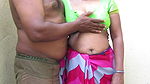 Tamil aunty boobs pressed by hubby