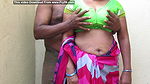Tamil aunty boobs pressed by hubby
