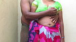 Tamil aunty boobs pressed by hubby