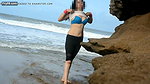 Real indian swinger couple pankhuri kunal at beach