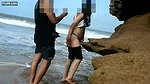 Real indian swinger couple pankhuri kunal at beach