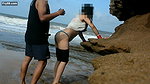 Real indian swinger couple pankhuri kunal at beach