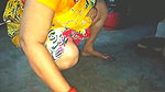 Sweeping Aunty Hot