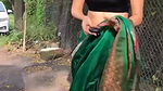 BUSTY POONAM RAJPUT SHOWS BEST WAY TO CARRY A PALLU ADDICTION TION