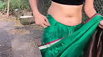 BUSTY POONAM RAJPUT SHOWS BEST WAY TO CARRY A PALLU ADDICTION TION