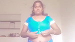 South fatty girl bathing & dressing