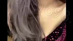 Unknown Tango Model Braless With Saree With Face! ??