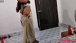 White saree Sexy Real xx Wife Blowjob and fuck