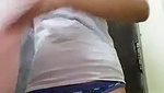 Cute girl showing