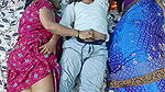 Stepson Shares a Bed with His Desi Stepmom and Her Close Freind,he Got a Chance to Fucked Both of Them..