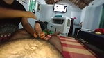 Indian girl gives blowjob
