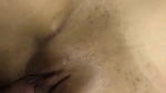 Her shaved pussy fucking