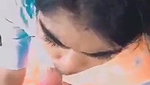 Cute Girl Outdoor Bj