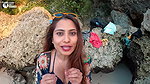 Savvy Fernweh – Bali Hot bikini navel show