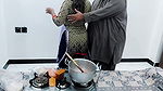 Pakistani Village Wife Fucked In Kitchen While She Is Cooking With Clear Hindi Audio