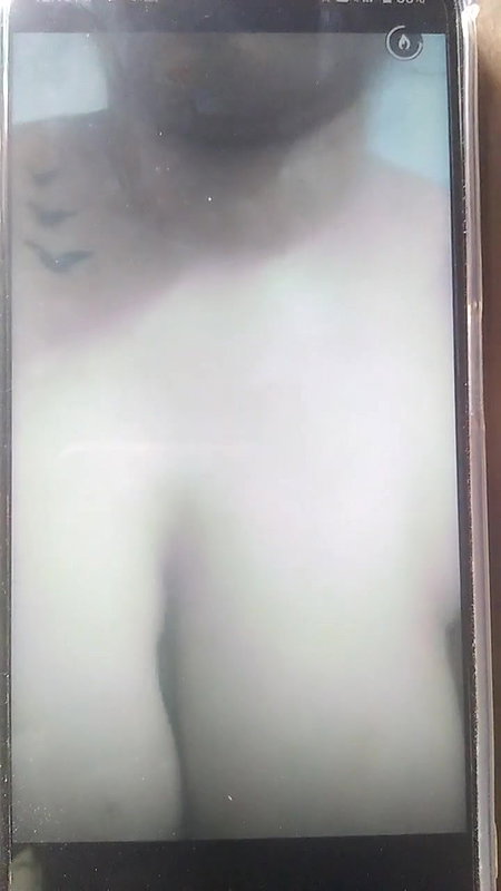 Beautiful Collage GF full nude, pressing her huge spunchy boobs