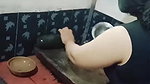 Jipsa Beegam Hot Navel and boob in black tshirt