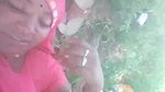 Couple outdoor having