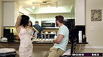 Horny Wife Makes Step Daughter Share Cock While Dad Cooks S7E8