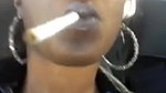 Ebony Car Smoking