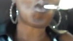 Ebony Car Smoking