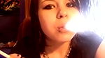 Elizabeth Douglas 3rd video on webcam tell about her smoking