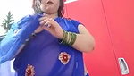 Desi fatty bhabi with sexy sare
