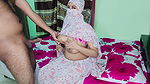 Indian Muslim Girl in Burkha Enjoys Romantic Rainy Night
