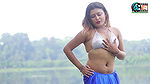 Bong Saree Fashion Video Model Urvashi Outdoor Saree Video Shoot Saree Fashion Shoot