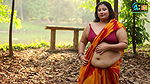 high fashion saree shoot bong beauty model