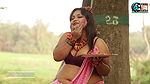 Holi Shoot Bold Saree Shoot Hot Saree Shoot Healthy Chubby Model Exclusive Hot Navel Show