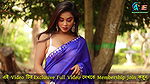 Hot Indian Model Jhilik Navel Show Saree Shoot Saree Fashion Shoot Saree Video Shoot