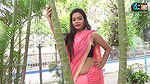 OUTDOORS SAREE FASHION INDIAN BEAUTY MODEL SAREE SHOOT VIDEO