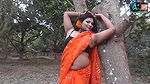 RASHI । Saree Shoot । Saree Lover । Orange Saree । High Fashion । Anytime Entertainment