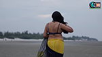 Bold Saree Shoot Hot Saree Shoot Healthy Chubby Model Kobita Exclusive Hot Navel Show Video