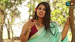 Bold Saree Shoot Hot Saree Shoot Healthy Chubby Model Moum Exclusive Hot Navel Show Videoshoot