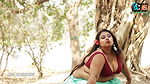 Bold Saree Shoot Hot Saree Shoot Healthy Chubby Model Moum Exclusive Hot Navel Show Videoshoot