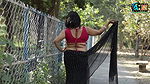 Bold Saree Shoot Hot Saree Shoot Healthy Chubby Model Shrestha Exclusive Hot Navel Show Video