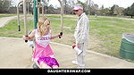 DaughterSwap – Skinny Cheerleader Gets Tight Pussy Fucked By Friends Dad