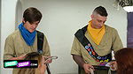 Mom Swap – Athletic Boys In Scout Uniforms Swap Their Busty Stepmoms And Pound Them On The Couch